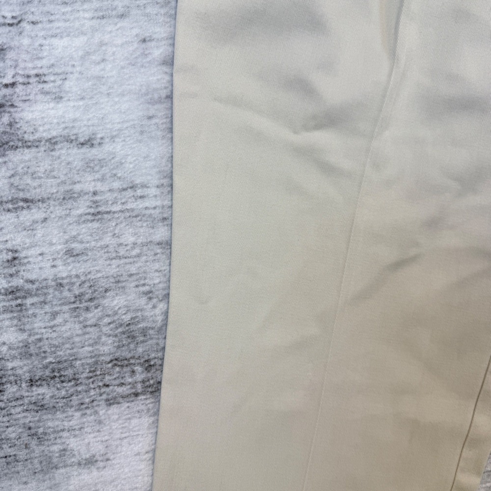 Tommy Hilfiger Mens Pleated Chino Pants Beige Khaki Cotton 36x30 Straight Leg‎ - Picture 6 of 9